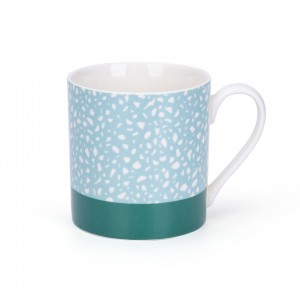 Commercio all'ingrosso Maculato Design Cafe Colorato Punteggiato Smalto Porcellana Drinkware Tazza di caffè Tazze in ceramica personalizzate