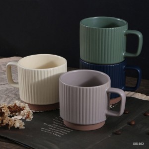 wholesale bulk stoneware morden luxury europe tea mug nordic custom ceramic coffee mug with logo