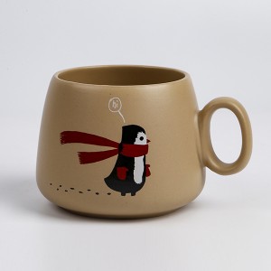 Christmas coffee mug ceramic