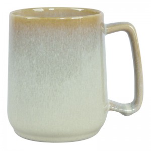 Four à micro-ondes Passe au lave-vaisselle Glaçure réactive durable Tacheté Drinkware Tasse à café Tasse en céramique rétro Tasse à café