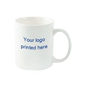 12oz plain white ceramic mug for customization