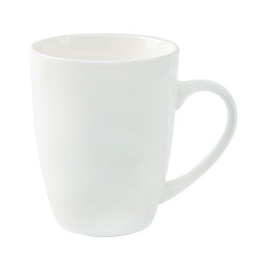 Tasse en céramique blanche personnalisée