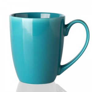 Logo personnalisé tasse en céramique colorée tasse à café créative de couleur unie