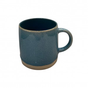 Tasse en grès de luxe Western Ombre Drinkware Tasses à café expresso personnalisées Glaçure réactive Vaisselle Porcelaine Tasses en céramique