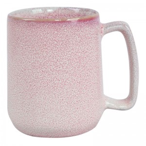 Mikrowellenherd, spülmaschinenfest, langlebig, reaktive Glasur, gesprenkeltes Trinkgeschirr, Kaffeetasse, Retro-Keramikbecher, Kaffeetasse