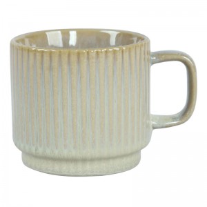 Fabricant de tasse rétro de tasse de café de glaçure réactive en céramique personnalisée vintage