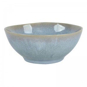 rustykalne talerze zestaw ceramicznych misek unikalny reaktywny glazura zestaw misek do sałatek z makaronem Shallow Ceramic Bowls do restauracji