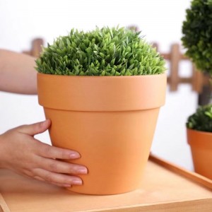 Planta de flores decorativas personalizadas suculentas com baixo MOQ interno ao ar livre mini vaso de barro terracota