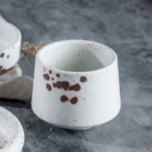 200 ml heiß verkaufte Sake-Teetasse im Vintage-Stil, Keramik-Teetassen im Massendesign, Teetassen aus Keramikporzellan