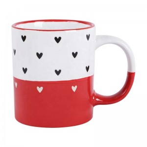 Exquisite best-selling Valentine’s Day Christmas Porcelain Cup Customized Porcelain Coffee Cup