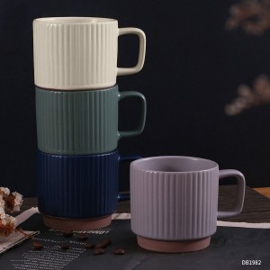 wholesale bulk stoneware morden luxury europe tea mug nordic custom ceramic coffee mug with logo