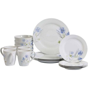 Conjunto de jantar de cerâmica de porcelana fina de luxo branco e dourado para casamento personalizado