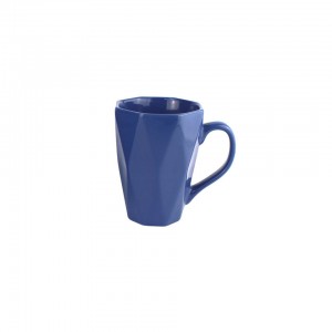 Set di tazze in ceramica smaltata colorata Tazza da caffè Tazze in ceramica nordica con diamanti per caffè