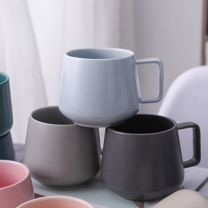 Promoție de înaltă calitate, mată, lucioasă, multicoloră, cană personalizată din ceramică de cafea pentru cadou