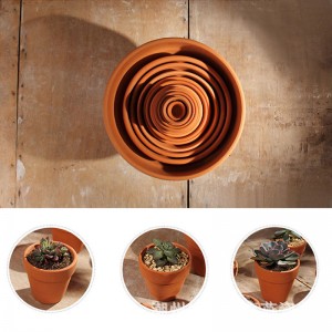 Vasi da fiori per piante in terracotta in ceramica colorata per interni ed esterni