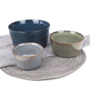 Special Hot Selling Ceramic Plates Sets Modern Dinnerware Set Reactive Glaze Tableware Sets