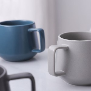 Promoție de înaltă calitate, mată, lucioasă, multicoloră, cană personalizată din ceramică de cafea pentru cadou