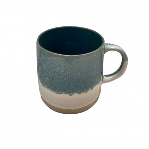 Tazza in gres di lusso Western Ombre Drinkware Tazze per caffè espresso personalizzate Tazze in ceramica per porcellana con smalto reattivo