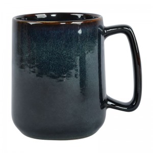 Microwave Oven Dishwasher Safe Durable Reactive Glaze Speckled Drinkware Coffee Cup Retro Ceramic Mug Coffee Cup