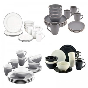 Japanese Style Hand Painting Dinnerware Sets Ceramic Dinner Set