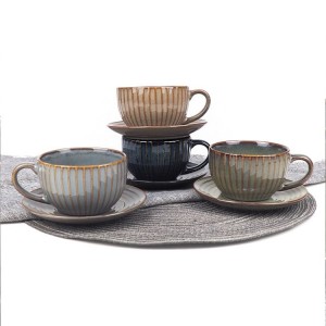 Special Hot Selling Ceramic Plates Sets Modern Dinnerware Set Reactive Glaze Tableware Sets