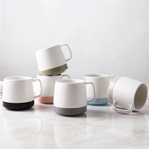 Tazze da caffè in ceramica personalizzate all'ingrosso dal design elegante