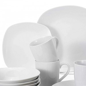 Eco-vriendelijke populaire groothandel Five Star Hotel Servies Keramiek Custom Dinnerware Set