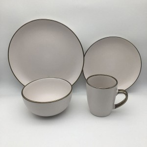 Japanese Style Hand Painting Dinnerware Sets Ceramic Dinner Set