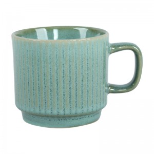 Fabricant de tasse rétro de tasse de café de glaçure réactive en céramique personnalisée vintage