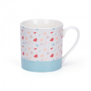 Commercio all'ingrosso Maculato Design Cafe Colorato Punteggiato Smalto Porcellana Drinkware Tazza di caffè Tazze in ceramica personalizzate