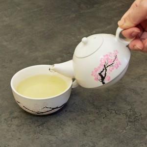 Teiera in ceramica e tazza per una persona, contenitori per alimenti da ristorante tè per un set, regali costosi per lei, per regali di ritorno,